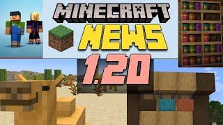 Minecraft 1.20 News and info (Camels, Bamboo wood, Hanging signs, and more...)