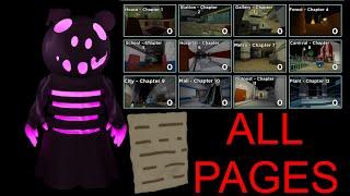 Roblox Piggy: All Page Locations (Sentinel Skin)