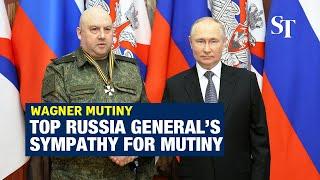 Top Russia general may have had sympathy for mutiny