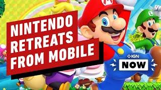 Nintendo Reportedly Retreating from Mobile Games Market - IGN Now