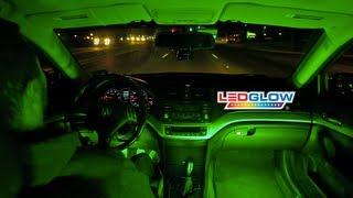 LEDGlow | Expandable Green SMD LED Interior LED Lights for Cars and Trucks