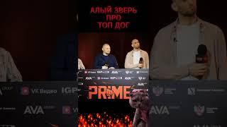Алый Зверь наехал на ТопДог.#shorts #мма #бокс