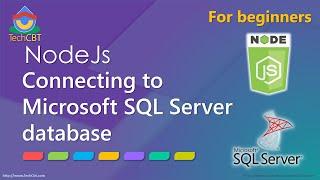 How to connect to Microsoft SQL Server database using NodeJs