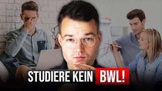 Warum du niemals BWL studieren solltest (in 2023)