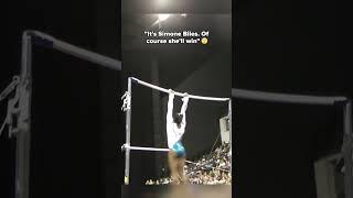 She lost the all-around because of that fall #gymnastics #fall #simonebiles #allaround