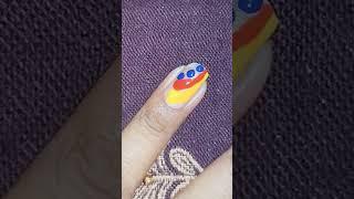 Nail art tutorial #simplenailartdesignsathome #shorts