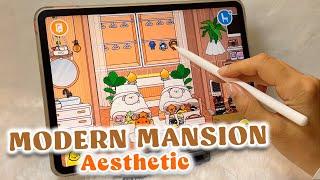 Modern mansion IdeaAesthetic Toca Boca | Design Toca Life World | Handcam IpadApple Pencil