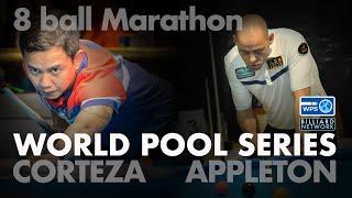 8 Ball Marathon |  Lee Van Corteza vs Darren Appleton | World Pool Series | Thriller SEMIFINAL