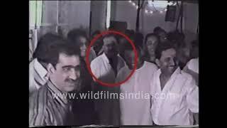 D Company Mumbai Underworld dons background story - Rare footage of Dawood Ibrahim and Anees