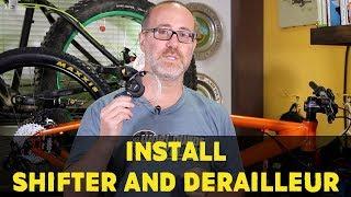 How to install your Shifter and Rear Derailleur