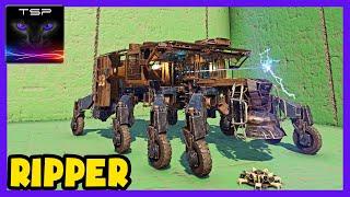 Crossout #737 - RIPPER - Spider tank w/ 2x Reaper miniguns - CW build and Gameplay