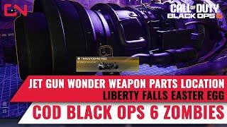 Black Ops 6 Zombies - Jet Gun Parts Liberty Falls Easter Egg