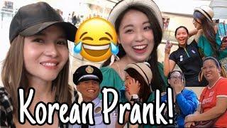 KOREAN PRANKING FILIPINOS in Tagalog (w/Shine Kuk) | Kristel Fulgar