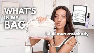 WHAT'S IN MY BAG (vlog): lululemon crossbody, digital doodling & repotting plants 🪴