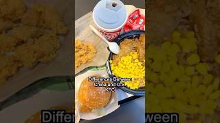 KFC China  vs USA 