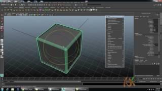 How to use Autodesk Maya  Polygon Edit Mesh tools like Bevel, Bridge, Extrude