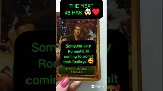 THE NEXT 48 HRS ️#tarot #soulmate #tarotreading  #romance #love #tarotreading #love #twinflame