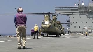 U.S. Army conducts AIR ASSAULT on Fuga Island from USS Miguel Keith