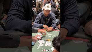 The last thing you wanna see in a WSOP tournament is the dreaded Phil Ivey check-raise!🫠