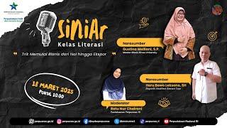 ️Siniar Kelas Literasi #2 |  Trik Memulai Bisnis dari Nol Hingga Ekspor