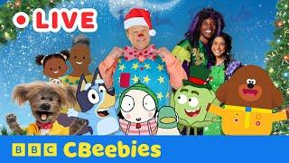  LIVE! CBeebies Christmas for Kids! 24/7 Festive Fun!