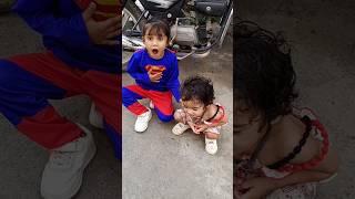 Aaj to Beti ko Supergirl ne bachha lia #shorts #youtubeshorts #viral