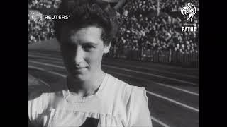 RUSSIA: ATHLETICS:   ATHLETICS IN MOSCOW: (1955)