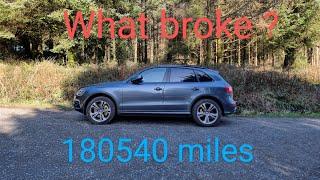 Audi Q5 3.0tdi what broke in 90k of hard driving?