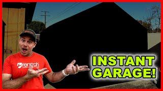 Garage Storage HACK! Adding 240 Square Feet Of Storage With The Vevor 12 X 20 Carport!