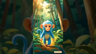 Bluemo’s Wild Forest Feast @BluemoByChamo #shortsfeed #shorts #monkey #aiart #animation #ai