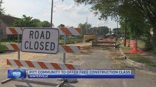 Pitt Community College to offer free construction class