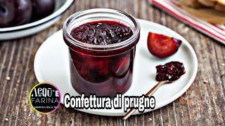 MARMELLATA DI PRUGNE FATTA IN CASA:RICETTA SEMPLICE