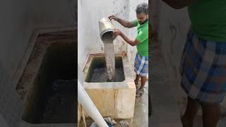 Cement mixing for floor tile work #shorts #shortsfeed #construction #cement #amazingshorts