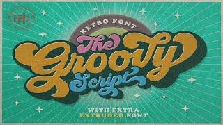 Groovy   Retro Font Font Free Download