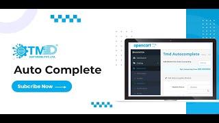 Tmd OpenCart Auto Complete module