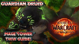 Guardian Druid Mage Tower in The War Within | Updated Guide