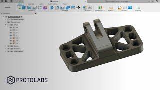 Learn to Design a Jet Engine Bracket for Aerospace (fusion 360 tutorial)