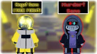 Nega! Sans True Form / Murder! Sans [Showcase] [Undertale Multiversal Destroyers 2]