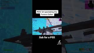 Spectating the fastest editor #fortnitemontage #fortnitetiktok #piececontrol #fortnitetags #trending