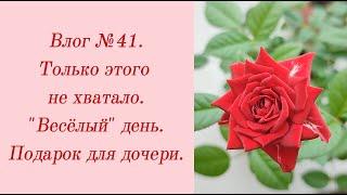 Влог №41. Только этого не хватало/ "Весёлый" день/ Подарок для дочери. 6-25 июня.