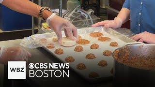 How a hockey puck plays a key role at a Massachusetts bakery