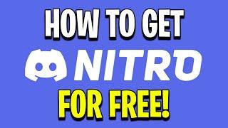 How To Get DISCORD NITRO For FREE! (UPDATED 2023)