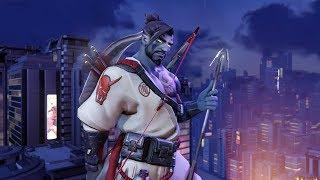 Overwatch - 100 убийств в голову за Ханзо