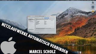 Netzlaufwerke automatisch verbinden | macOS Tutorial | Marcel Scholz