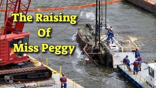 Miss Peggy Towboat Refloated in The Houston Ship Channel After Ship Collision YANGZE 7