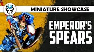 EMPERORS SPEARS - LVL 4/5 MINIATURE SHOWCASE 4K