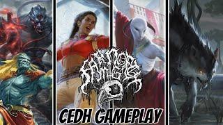 Instant Speed Showdown! cEDH Gameplay Tevesh/Thrasios vs Cazur/Ukkima vs Elsha vs Sisay