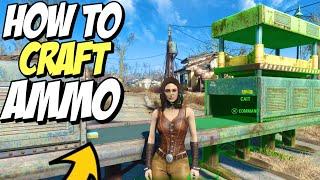 Fallout 4 How to Make Ammo (Contraptions Workshop DLC)