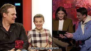 Millie Bobby Brown'in ilk röportajına tepkisi! Türkçe Altyazılı - Stranger Things