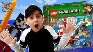 LEGO MINECRAFT: Пиратский корабль! Ярик отправляется за сокровищами ЛЕГО МАЙНКРАФТ! Часть 2.13+